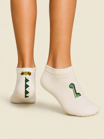 Droofy Drago Ankle Socks